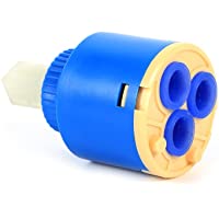 Los mejores  - GLOGLOW 35-40 mm Práctico cartucho de cerámica válvula de disco válvula de grifo filtro de agua caliente y frío…
